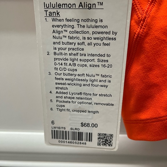 Lululemon Align Tank yoga top - Picture 4 of 4